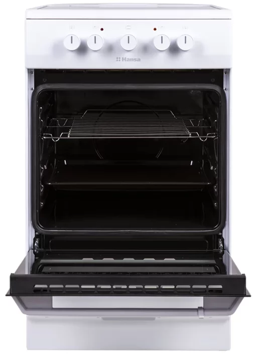 Плита Hansa електрична склокерамічна, 67л, 50x60см, білий