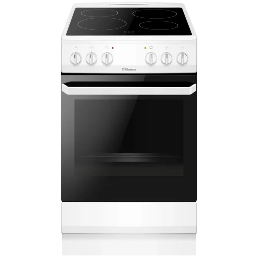 Плита Hansa електрична склокерамічна, 50х60см, 62л, білий