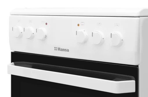 Плита Hansa електрична склокерамічна, 50х60см, 62л, білий
