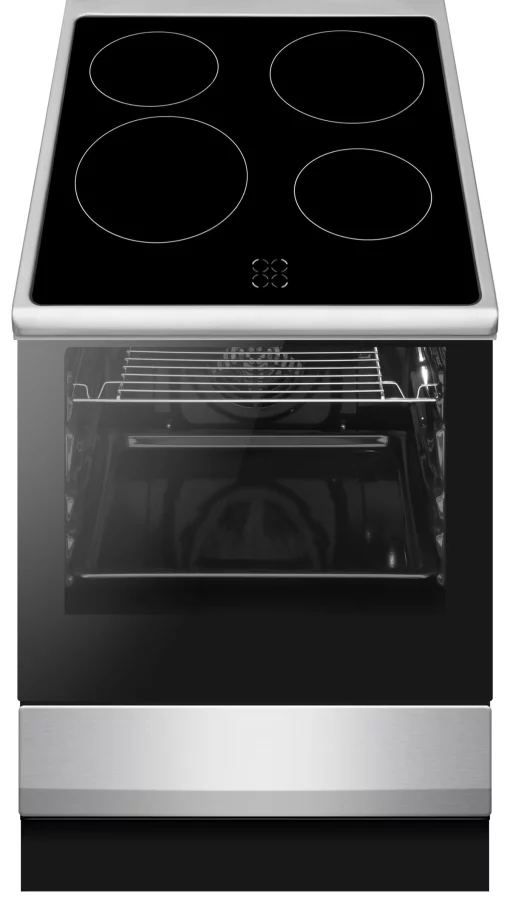 Плита Hansa електрична склокерамічна, 50х60см, 62л, нержавіюча сталь