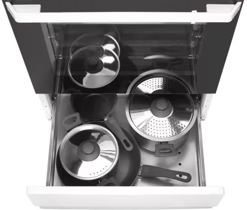 Плита Hansa електрична склокерамічна, 65л, 50x60см, дисплей, конвекція, нерж