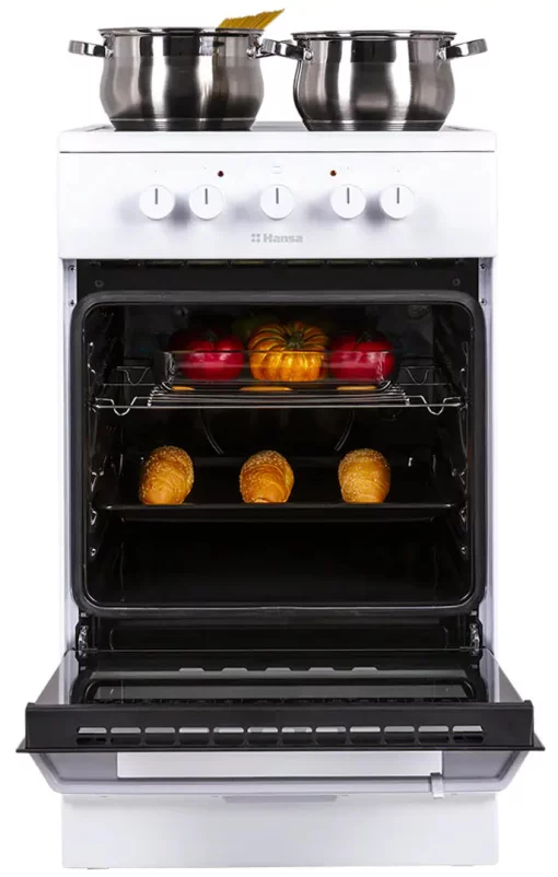 Плита Hansa електрична, 68л, 50x60см, білий