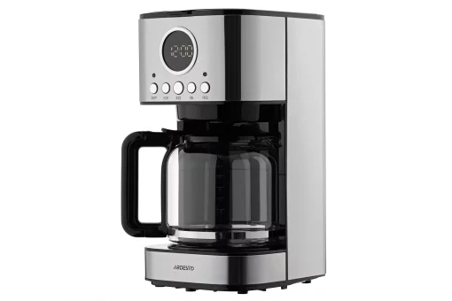 Кавоварка Ardesto крапельна Steel Collection1.5л, мелена, сріблястий
