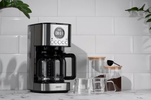 Кавоварка Ardesto крапельна Steel Collection1.5л, мелена, сріблястий