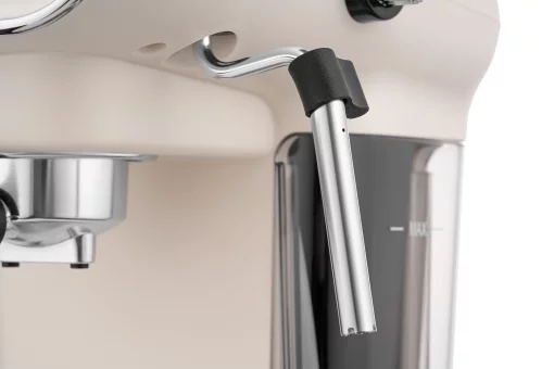 Кавоварка Ardesto ріжкова Vintage Dream 1.2л, мелена, ручний капучинатор, підігрів чашок, бежевий