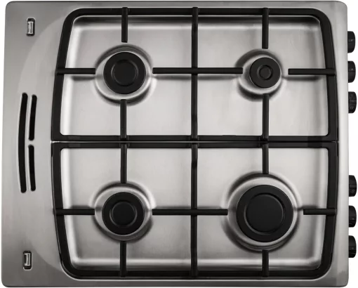 Плита Hansa комбінована, 65л, 50x60см, дисплей, конвекція, чавун, нерж