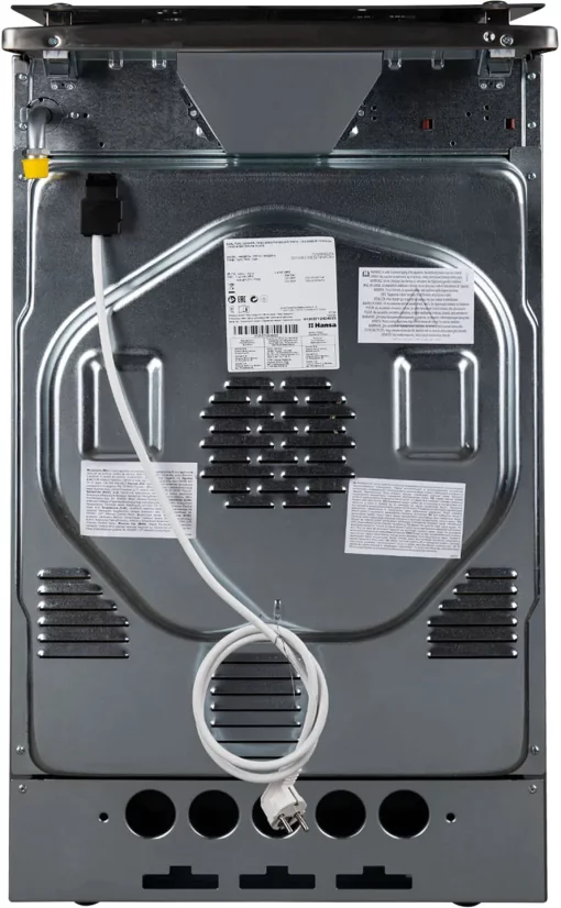 Плита Hansa комбінована, 65л, 50x60см, дисплей, конвекція, чавун, нерж