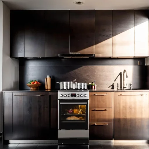 Плита Hansa комбінована, 62л, 50x60см, дисплей, конвекція, чавун, нерж