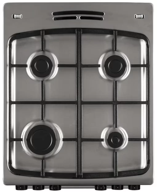 Плита Hansa комбінована, 62л, 50x60см, дисплей, конвекція, чавун, нерж