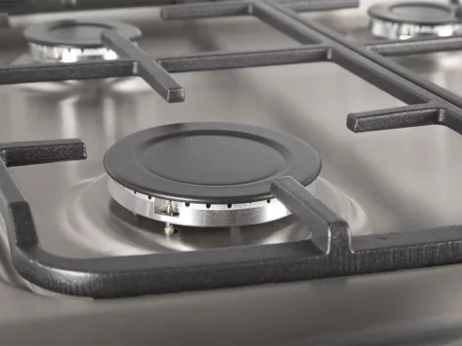 Плита Hansa комбінована, 62л, 50x60см, дисплей, конвекція, чавун, нерж