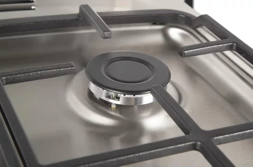 Плита Hansa комбінована, 62л, 50x60см, дисплей, конвекція, чавун, нерж