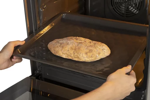 Плита Hansa комбінована, 62л, 50x60см, дисплей, конвекція, чавун, нерж