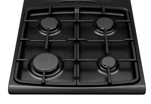 Плита Hansa комбінована, 65л, 50x60см, дисплей, конвекція, чавун, чорний