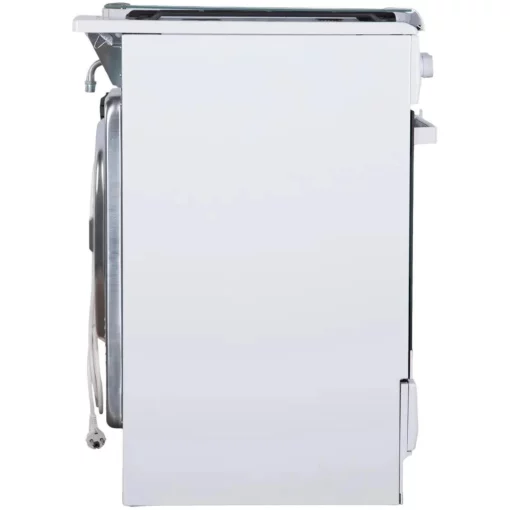 Плита Hansa комбінована, 50х60см, 62л, чавун, газ контр., дисплей, білий