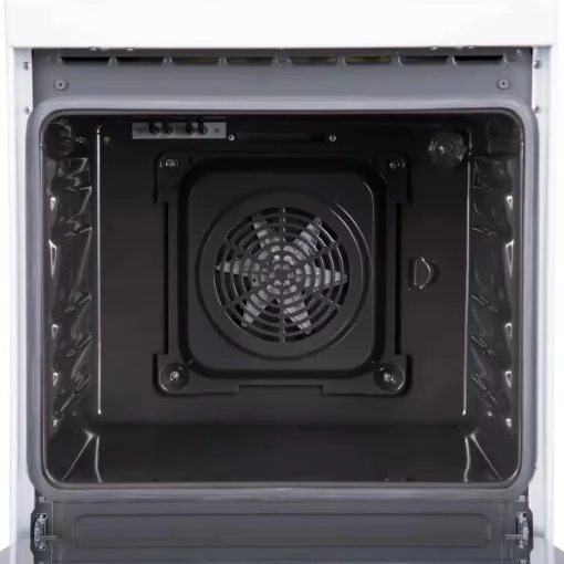 Плита Hansa комбінована, 50х60см, 62л, чавун, газ контр., дисплей, білий