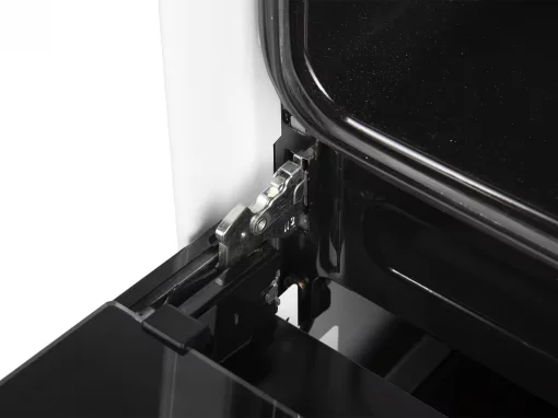 Плита Hansa комбінована, 65л, 50x60см, дисплей, конвекція, чавун, білий