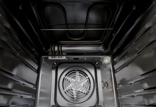 Плита Hansa з комбі. вар. поверхнею, 60х60см, 62л, емаль, газ контр., дисплей, білий