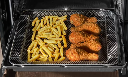 Плита Hansa комбінована, 50х60см, 65л, чавун, газ контр., дисплей, сірий