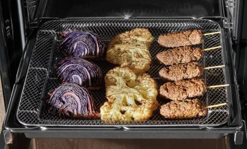 Плита Hansa комбінована, 50х60см, 65л, чавун, газ контр., дисплей, сірий