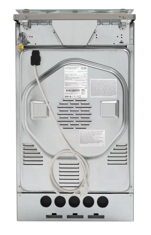 Плита Hansa комбінована, 50х60см, 65л, чавун, газ контр., дисплей, сірий