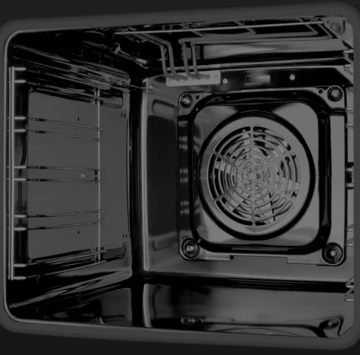 Плита Hansa комбінована, 65л, 50x60см, дисплей, конвекція, чавун, нерж