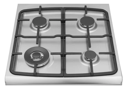 Плита Hansa комбінована, 65л, 50x60см, дисплей, конвекція, чавун, нерж