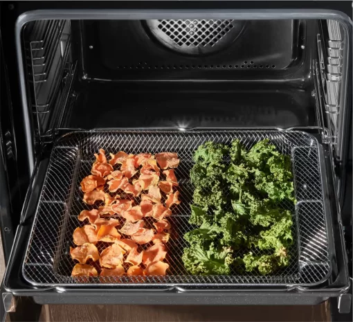 Плита Hansa комбінована, 65л, 50x60см, дисплей, конвекція, чавун, нерж