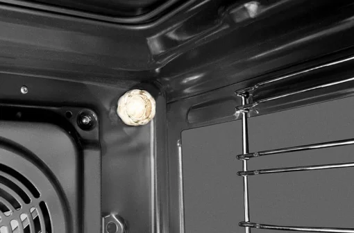 Плита Hansa комбінована, 50х60см, 65л, чавун, газ контр., дисплей, нержавіюча сталь