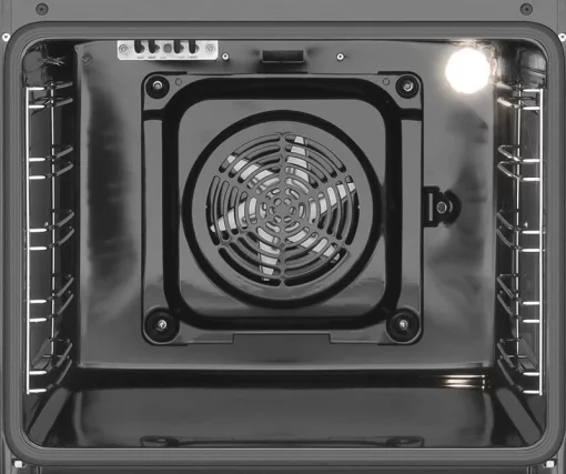 Плита Hansa комбінована, 50х60см, 65л, чавун, газ контр., дисплей, нержавіюча сталь