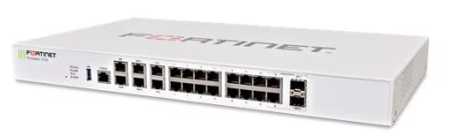 Міжмережевий екран Fortinet FG-101E, 2GExWAN, 1GExMgmt, 2GExHA, 14GExSwitch ports, 480GB onbord stor
