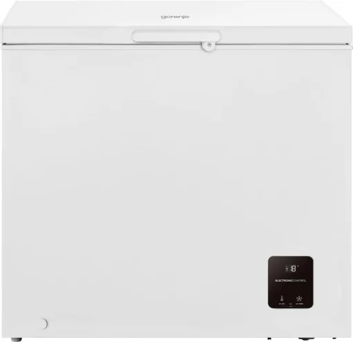 Морозильна скриня Gorenje, 191л, А+, ST, Дисплей, білий