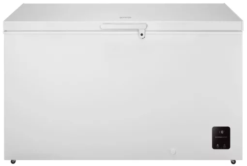 Морозильна скриня Gorenje, 420л, А+, ST, Дисплей, білий