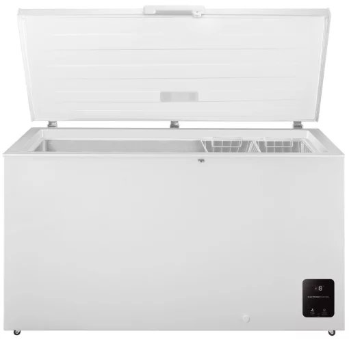 Морозильна скриня Gorenje, 420л, А+, ST, Дисплей, білий