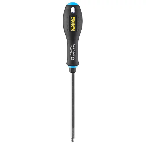 Викрутка FatMax з довжиною жала 125 мм під шліць Pz2 з шестигранником під ключ STANLEY FMHT0-62624
