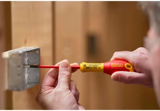 Набір з двох ізольованих викруток для електриків FatMax VDE 1000V STANLEY FMHT0-62649