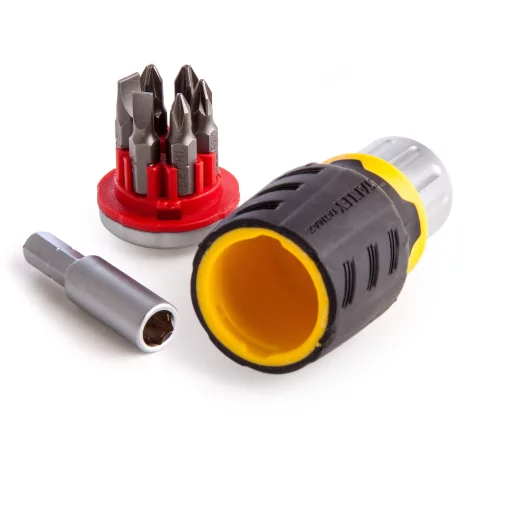 Викрутка - набір Stubby, реверсивна, з шістьма змінними бітами STANLEY FMHT0-62688