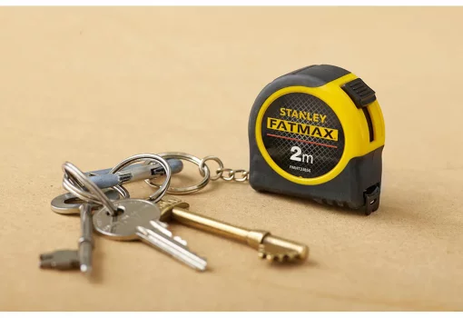 Рулетка-брелок FATMAX, 2м х 13мм в гумовому корпусі STANLEY FMHT1-33856