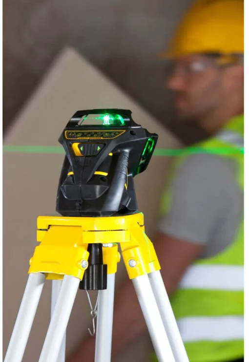 Рівень лазерний FatMax®MultilineGreen трипроменевий площинний самовирівнюючий, чемодан STANLEY FMHT1-77356