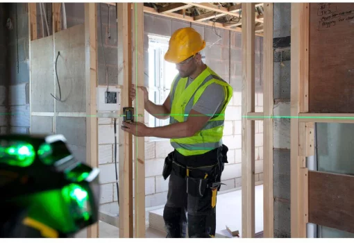 Рівень лазерний FatMax®MultilineGreen трипроменевий площинний самовирівнюючий, чемодан STANLEY FMHT1-77356