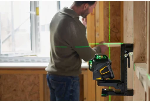 Рівень лазерний FatMax®MultilineGreen трипроменевий площинний самовирівнюючий, чемодан STANLEY FMHT1-77356