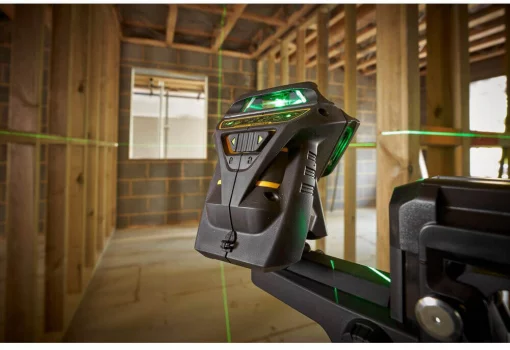 Рівень лазерний FatMax®MultilineGreen трипроменевий площинний самовирівнюючий, чемодан STANLEY FMHT1-77356