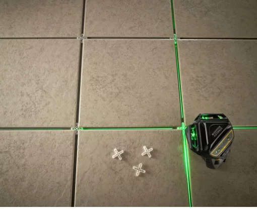 Рівень лазерний FatMax®MultilineGreen трипроменевий площинний самовирівнюючий, чемодан STANLEY FMHT1-77356