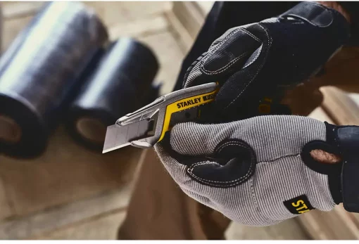 Ніж FatMax Integrated Snap Knife довжиною 165 мм з лезом шириною 18 мм з сегментами, що відламуються STANLEY FMHT10594-0
