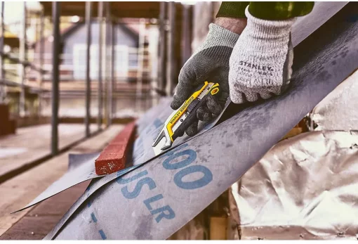 Ніж FatMax Integrated Snap Knife довжиною 165 мм з лезом шириною 18 мм з сегментами, що відламуються STANLEY FMHT10594-0