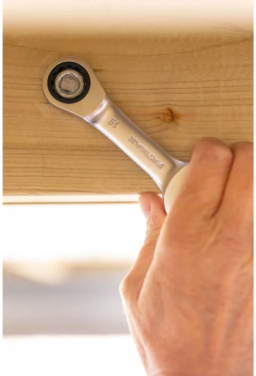 Ключ гайковий комбінований розміром 10 мм з храповим механізмом STANLEY FMMT13098-0