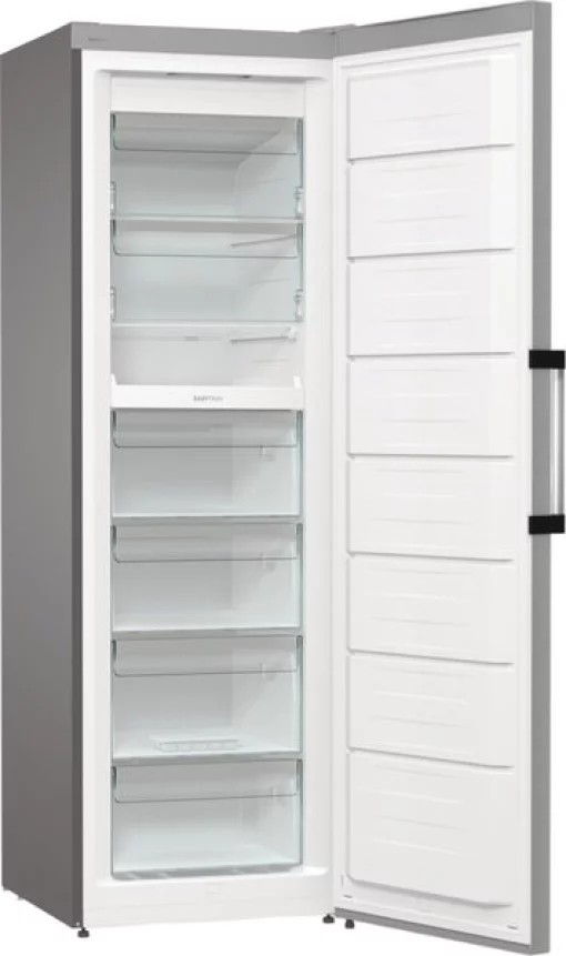 Морозильна камера Gorenje, 185.5x59.5х66.3, 280л, 1дв., A++, NF, диспл зовн., інвертор, матовий нерж