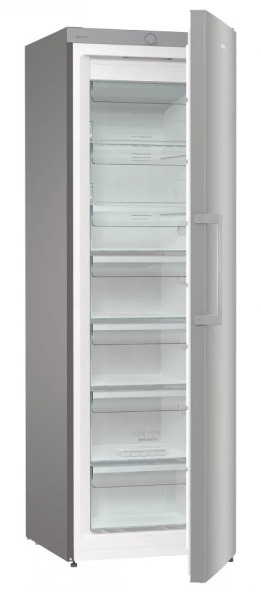 Морозильна камера Gorenje, 185.5x59.5х66.3, 280л, 1дв., A++, NF, Інвертор, сріблястий