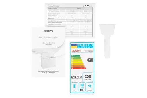 Морозильна скриня ARDESTO, 198л, А+, ST, режим холодильника, білий