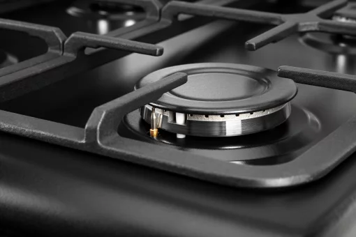 Плита ARDESTO комбі, 52л, 50x60см, конвекція, чавун, підсвічування, форсунки LPG (підключення газового балона), чорний