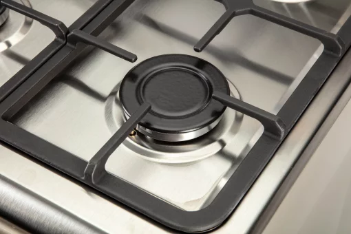 Плита ARDESTO комбі, 52л, 50x60см, конвекція, чавун, підсвічування, форсунки LPG (підключення газового балона), сріблястий